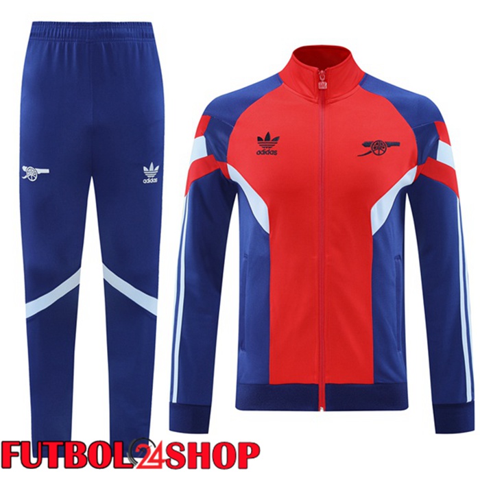 Chandal Equipos De Futbol - Chaqueta Arsenal Rojo Azul 2024/2025