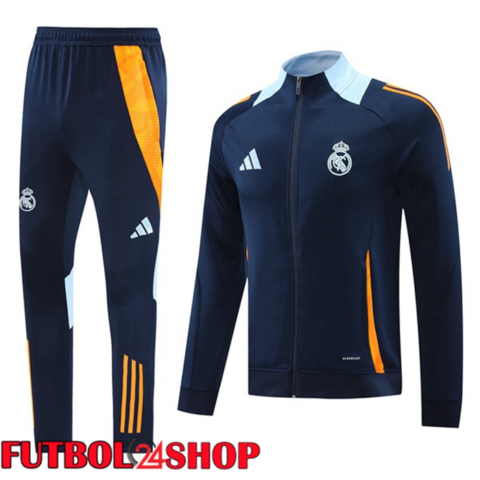 Chandal Equipos De Futbol - Chaqueta Real Madrid Azul Real 2024/2025