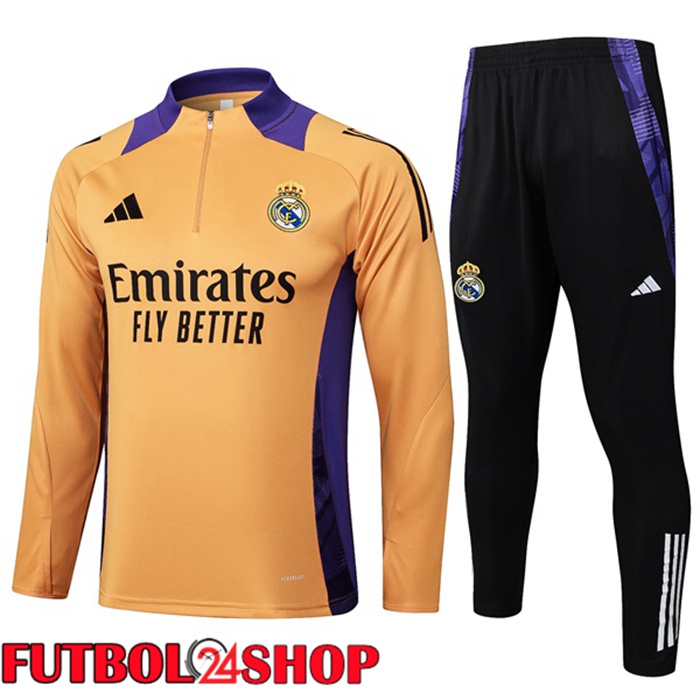 Chandal Futbol Real Madrid Naranja 2025/2026