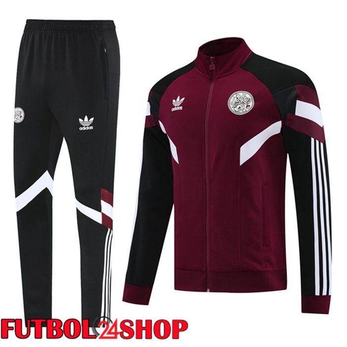 Chandal Futbol - Chaqueta AFC Ajax Rojo 2025/2026