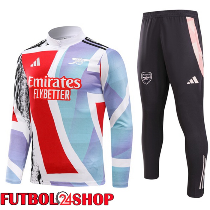 Chandal Futbol Arsenal Rojo Blanco 2025/2026