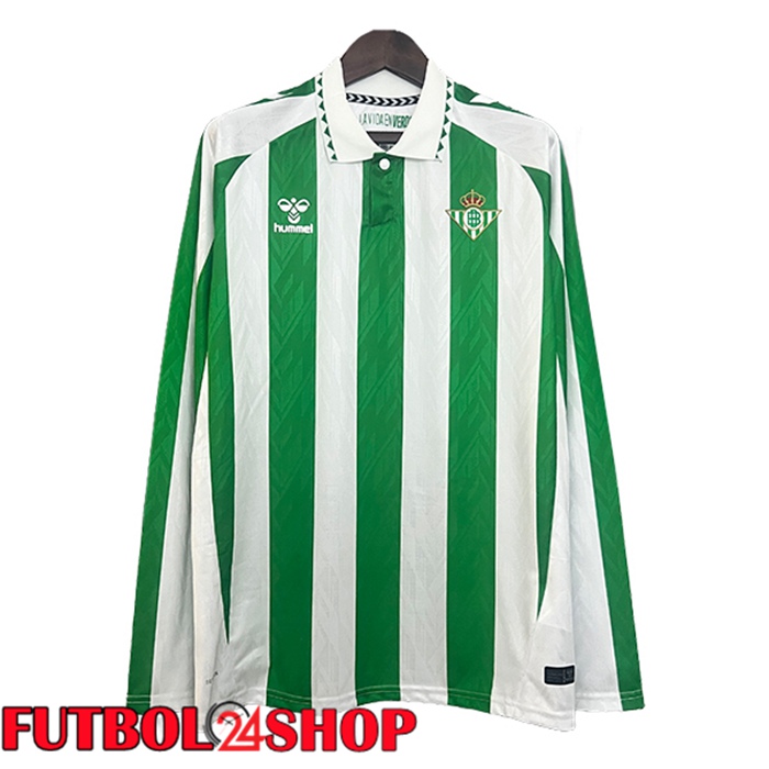 Camisetas De Futbol Real Betis Manga Larga Primera 2024/2025