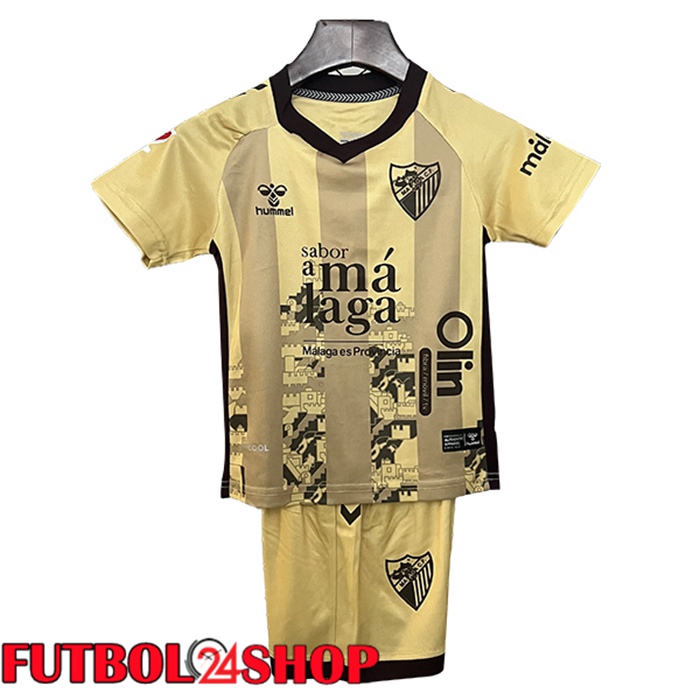 Camisetas De Futbol Malaga Ninos Tercera 2024/2025