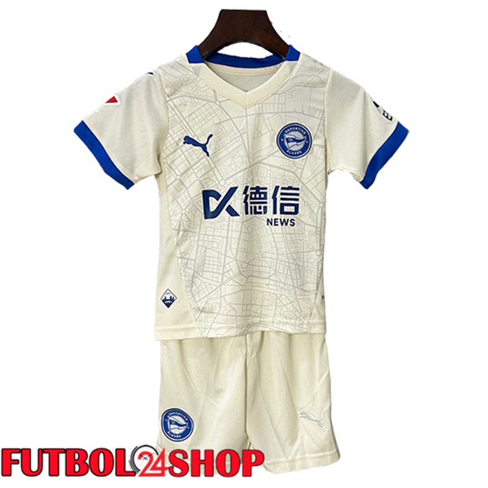 Camisetas De Futbol Ninos Alaves Segunda 2024/2025