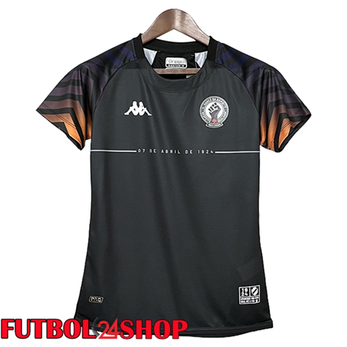 Camisetas De Futbol CR Vasco Da Gama Mujer Edición Especial Negro 2024/2025