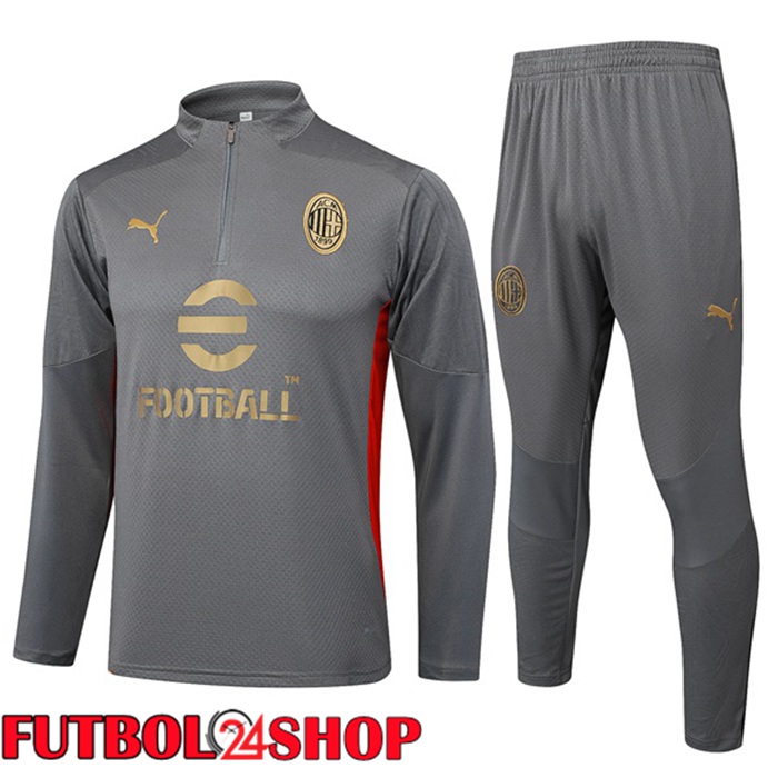 Chandal Equipos De Futbol AC Milan Gris 2024/2025