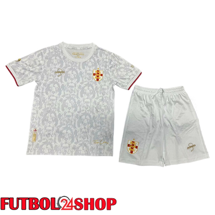 Camisetas De Futbol Inglaterra Ninos Special Version Blanco 2024/2025