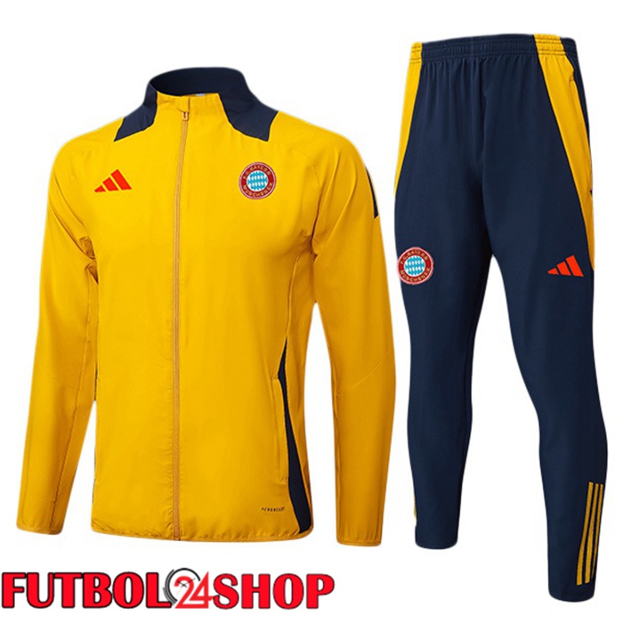Chandal Equipos De Futbol - Chaqueta Bayern Munich Amarillo 2025/2026