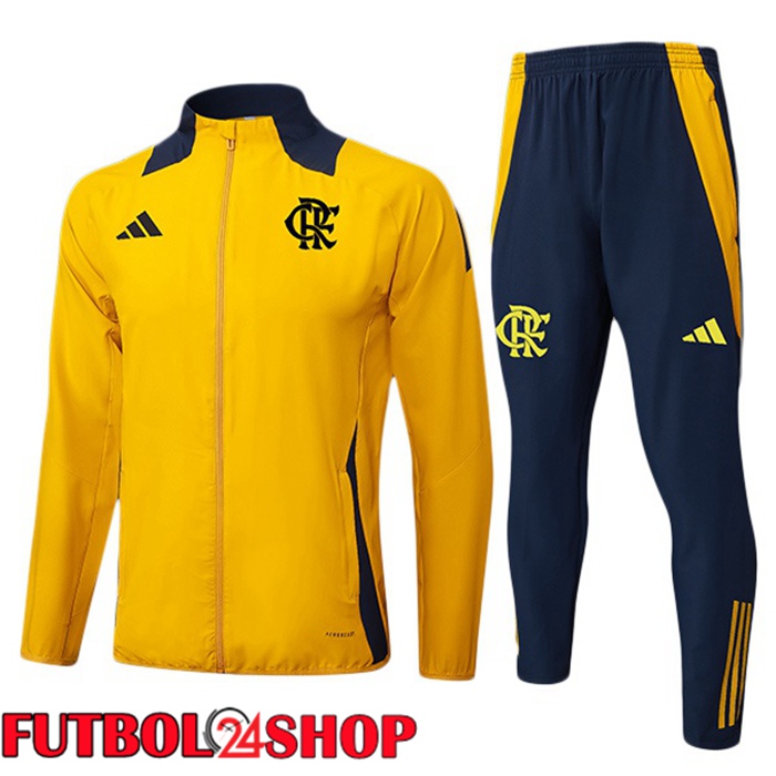 Chandal Equipos De Futbol - Chaqueta Flamengo Amarillo 2025/2026