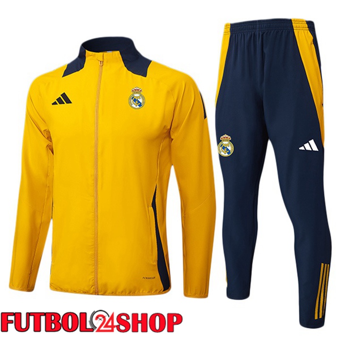 Chandal Equipos De Futbol - Chaqueta Real Madrid Amarillo 2025/2026