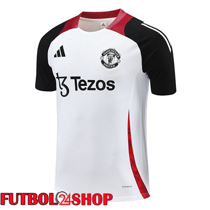 Camiseta Entrenamiento Manchester United Blanco 2025/2026