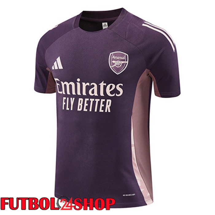 Camiseta Entrenamiento Arsenal Púrpura 2025/2026