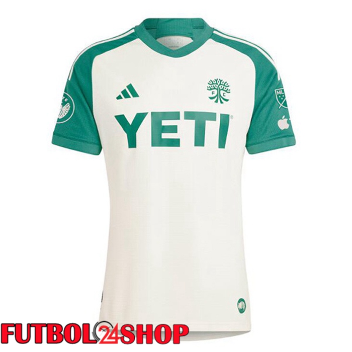 Camisetas De Futbol Austin FC Segunda Blanco 2025/2026