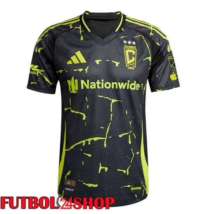 Camisetas De Futbol Columbus Crew Segunda Negro 2025/2026