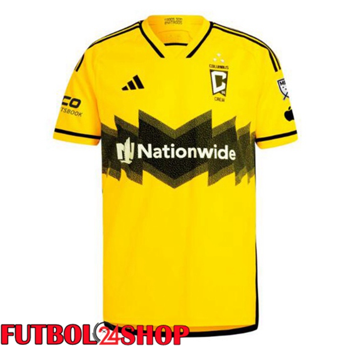 Camisetas De Futbol Columbus Crew Primera Amarillo 2025/2026