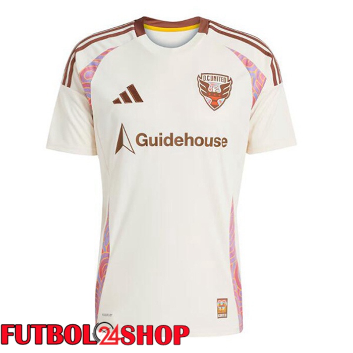Camisetas De Futbol D.C United Segunda Blanco 2025/2026
