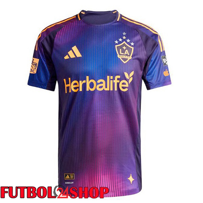 Camisetas De Futbol LA Galaxy Segunda Azul Púrpura 2025/2026