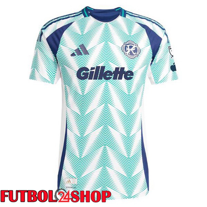 Camisetas De Futbol New England Revolution Segunda Verde Blanco 2025/2026