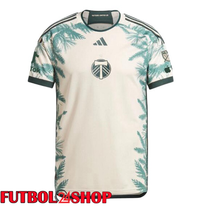 Camisetas De Futbol Portland Timbers Segunda Blanco 2025/2026