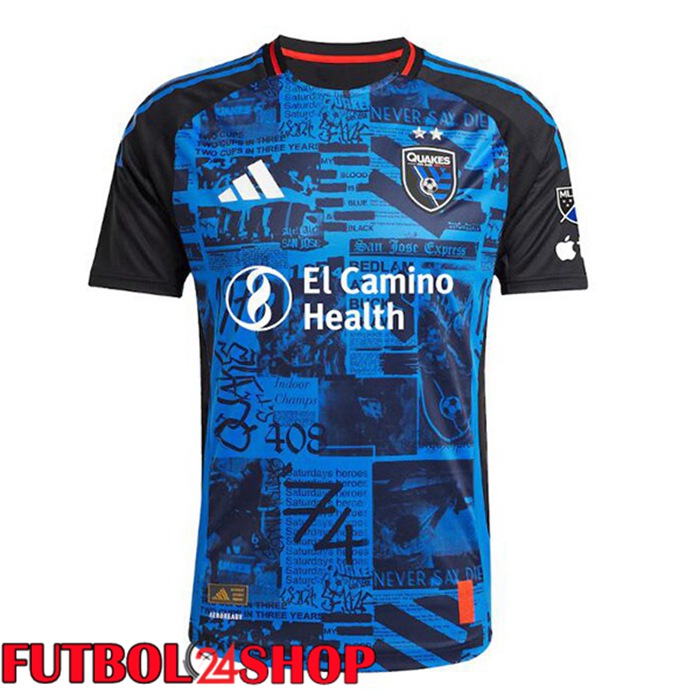 Camisetas De Futbol San Jose Earthquakes Primera Azul 2025/2026
