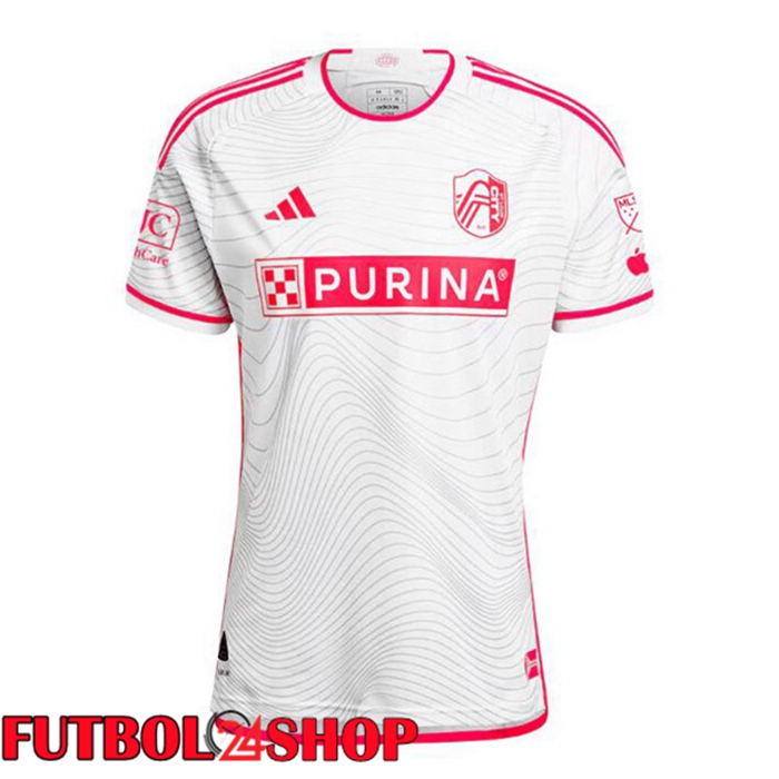 Camisetas De Futbol St.Louis City FC Segunda Blanco 2025/2026