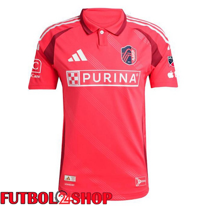 Camisetas De Futbol St.Louis City FC Primera Rojo 2025/2026