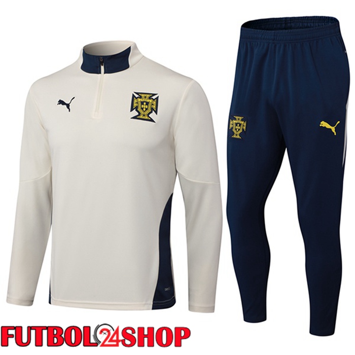 Chandal Equipos De Futbol Portugal Blanco 2025/2026