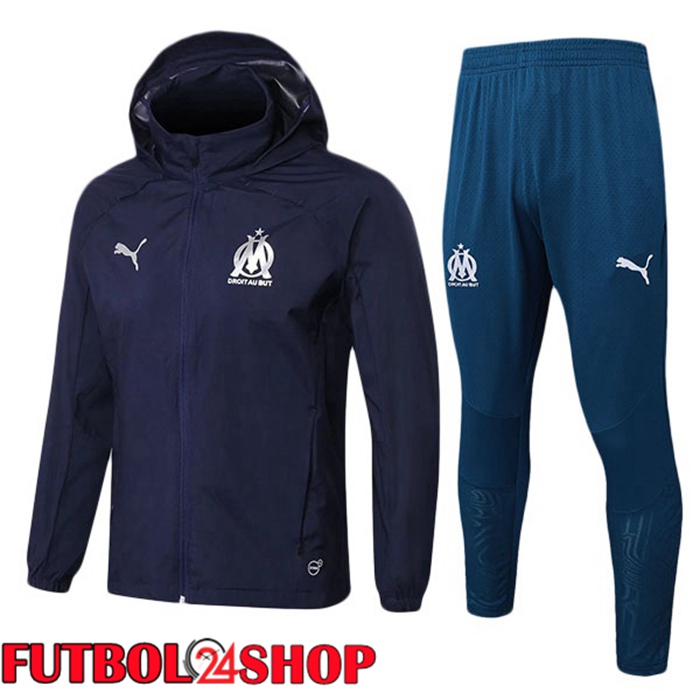 Chandal Futbol - Rompevientos Marsella OM Azul Real 2025/2026