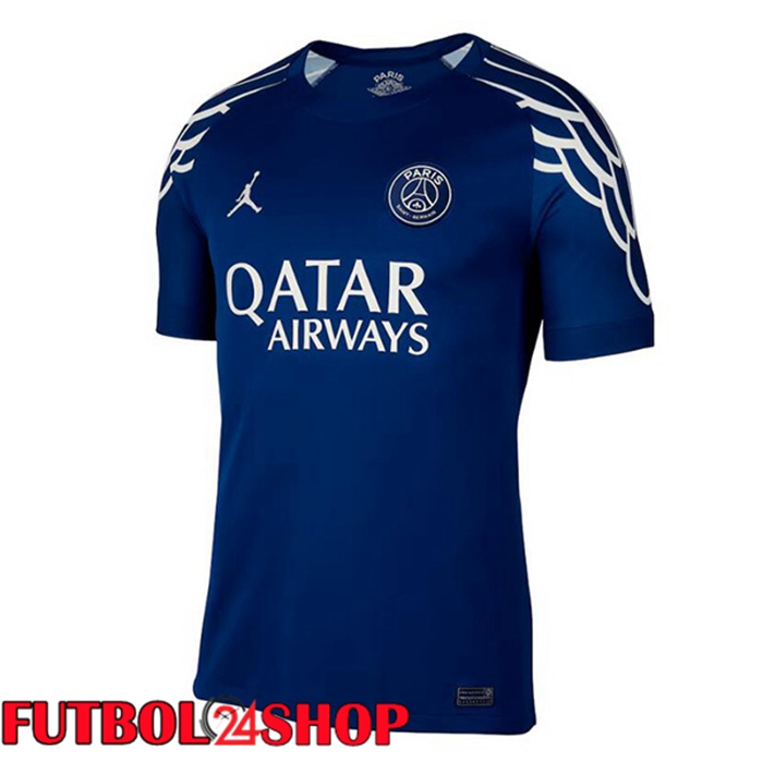 Camisetas De Futbol Paris PSG Cuarta Azul Real 2024/2025