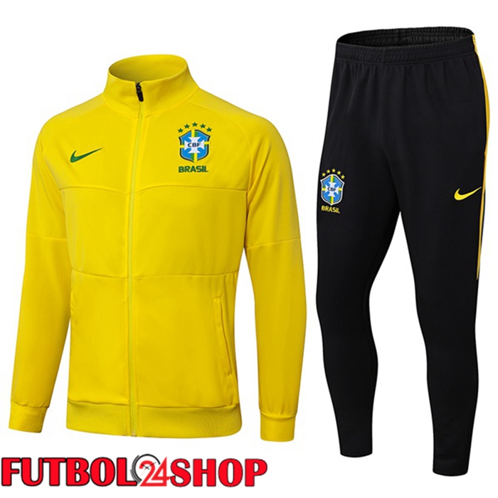 Chandal Equipos De Futbol - Chaqueta Brasil Amarillo 2025/2026