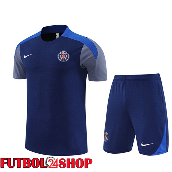 Camiseta Entrenamiento Paris PSG + Cortos Negro 2025/2026