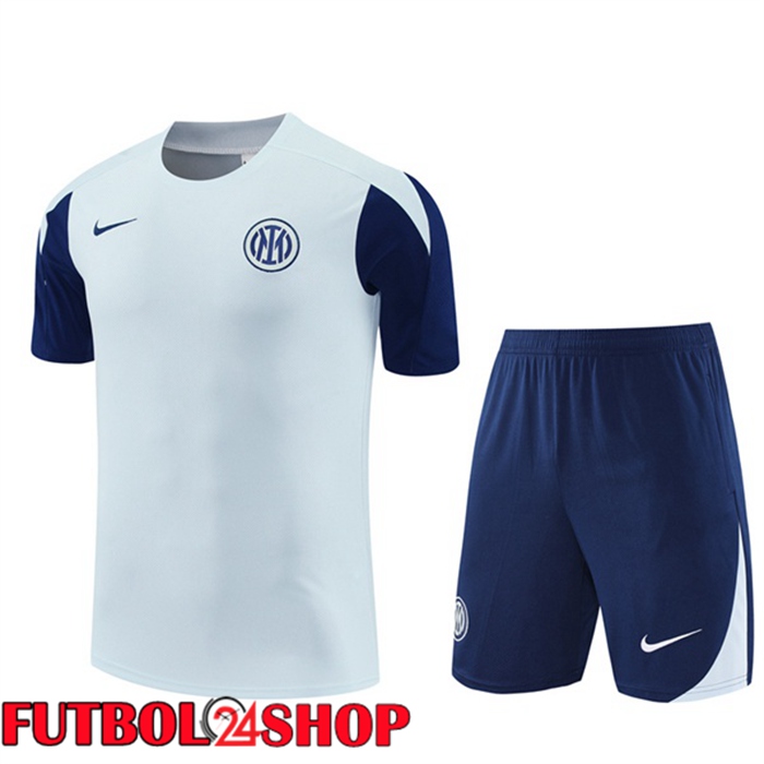 Camiseta Entrenamiento Inter Milan + Cortos Azul 2025/2026