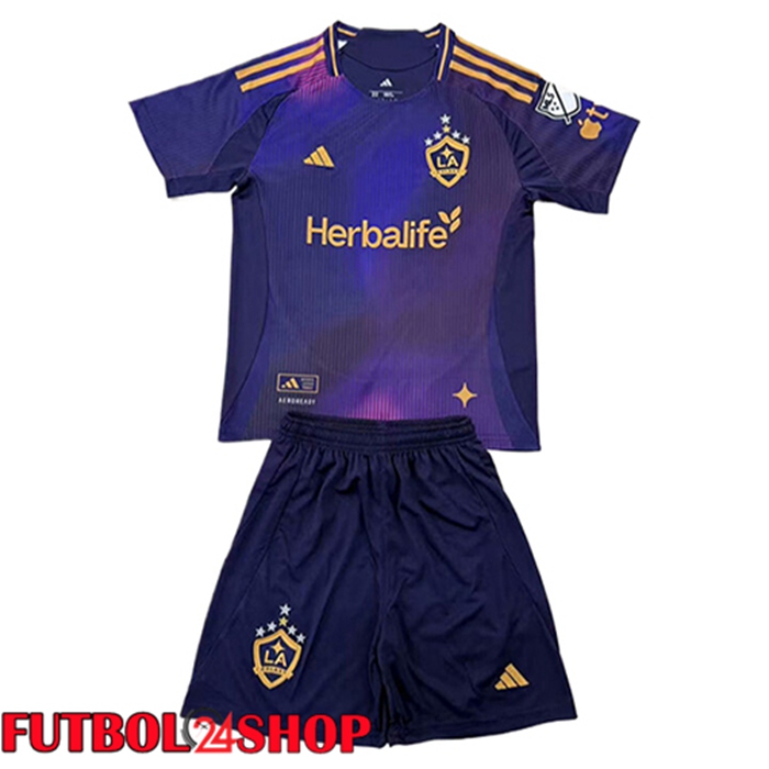 Camisetas De Futbol LA Galaxy Ninos Segunda 2025/2026