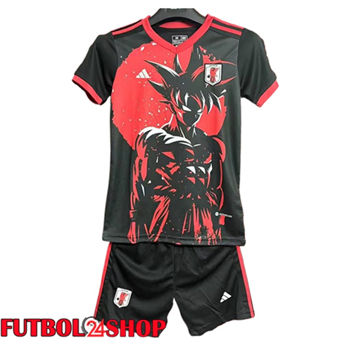 Camisetas De Futbol Japon Ninos Edición Especial Negro/Rojo 2025/2026