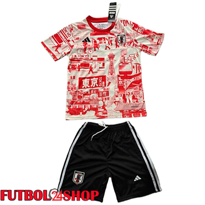 Camisetas De Futbol Japon Ninos Edición Especial Rojo 2025/2026