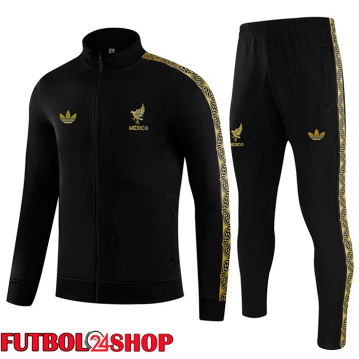 Chandal Equipos De Futbol - Chaqueta México Negro 2025/2026