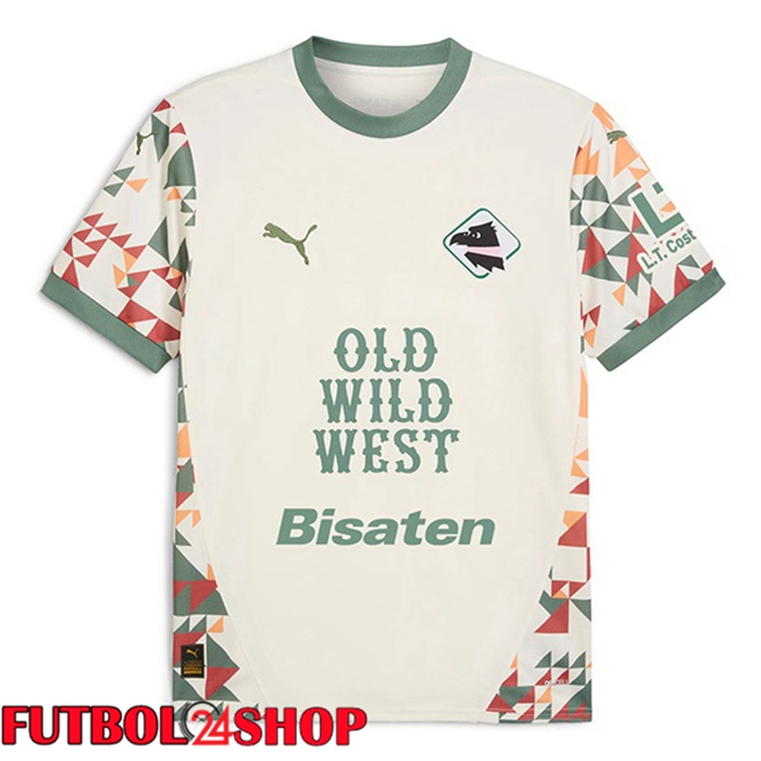 Camisetas De Futbol Palerme FC Tercera Blanco Verde 2024/2025
