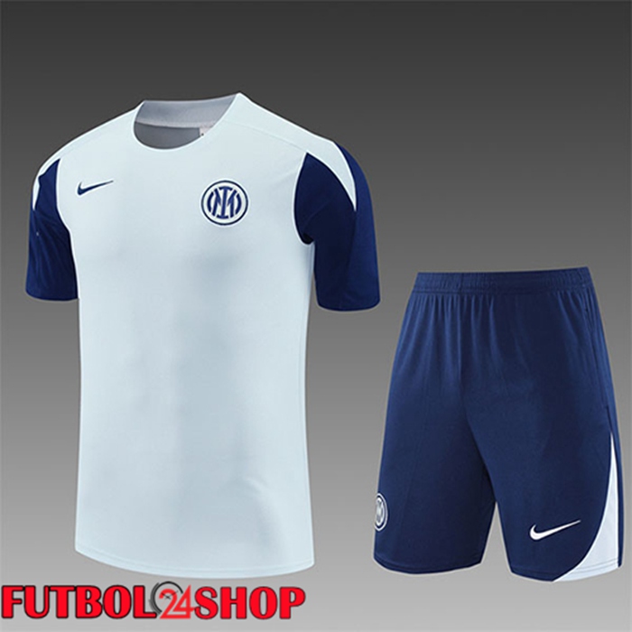 Camiseta Entrenamiento Inter Milan Ninos Gris Claro 2025/2026