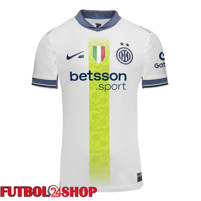 Camisetas De Futbol Inter Milan Segunda Edición Especial Blanco 2024/2025