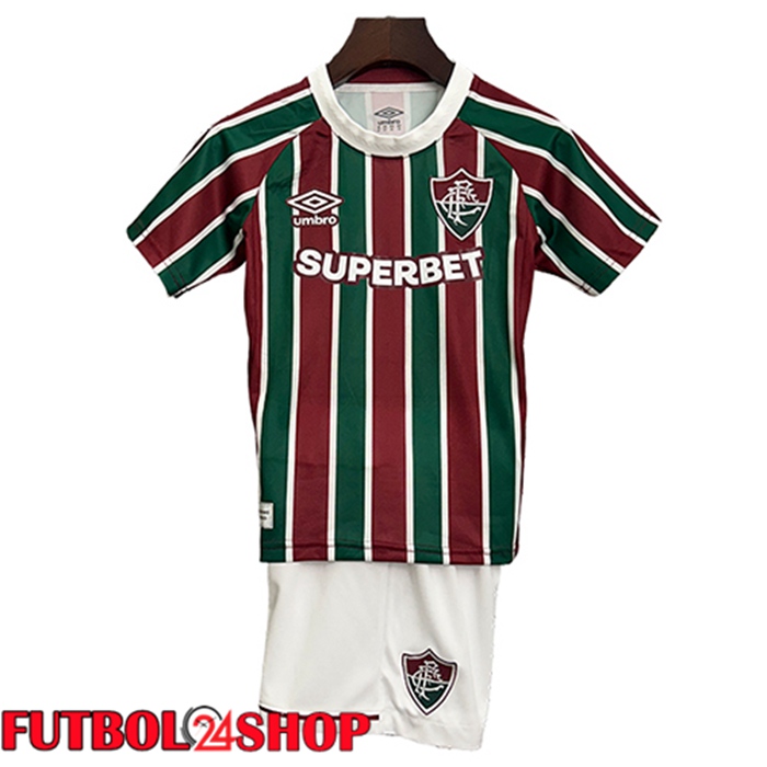 Camisetas De Futbol Fluminense Ninos Primera 2025/2026