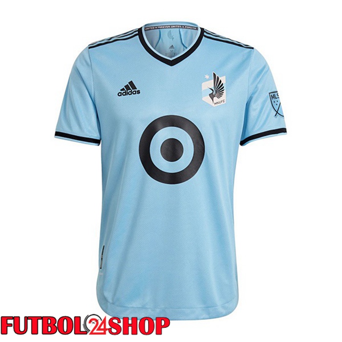 Segunda Camiseta Minnesota United Azul 2022