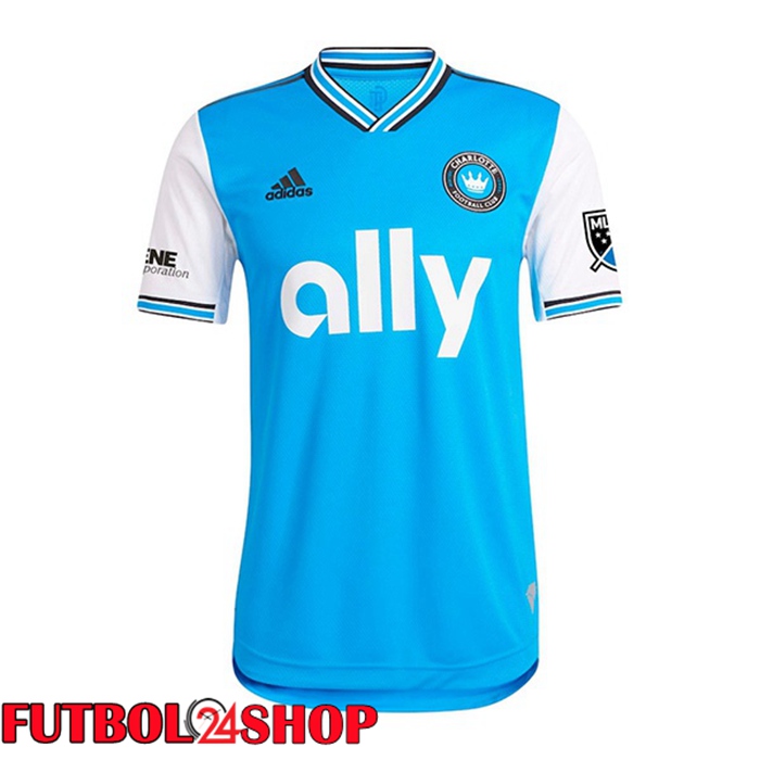 Primera Camiseta Charlotte FC Azul 2022