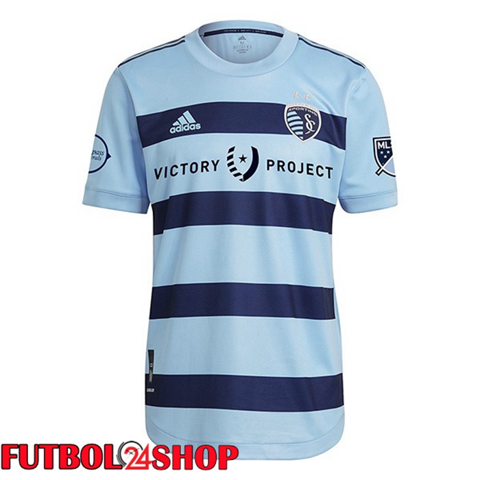 Primera Camiseta Sporting Kansas City Azul 2022