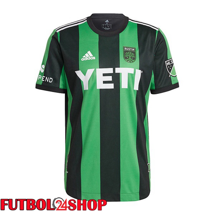 Primera Camiseta Austin FC Verde Negro 2022