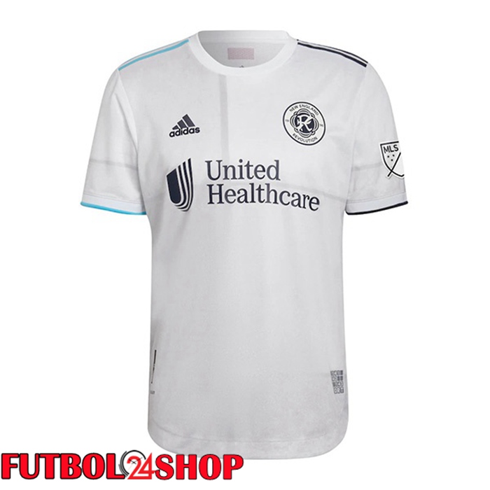 Segunda Camiseta New England Revolution Blanco 2022