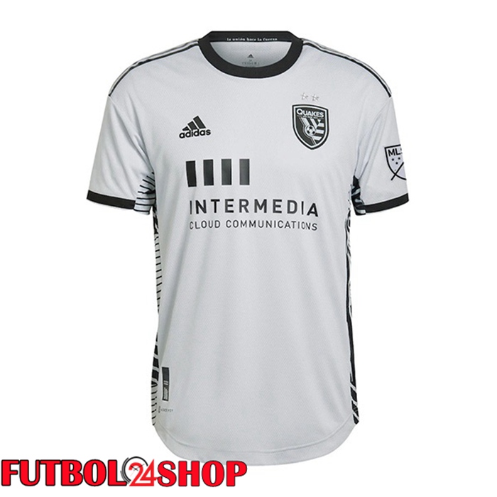Segunda Camiseta San Jose Earthquakes Gris 2022