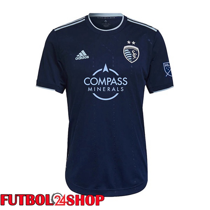 Segunda Camiseta Sporting Kansas City Azul 2022