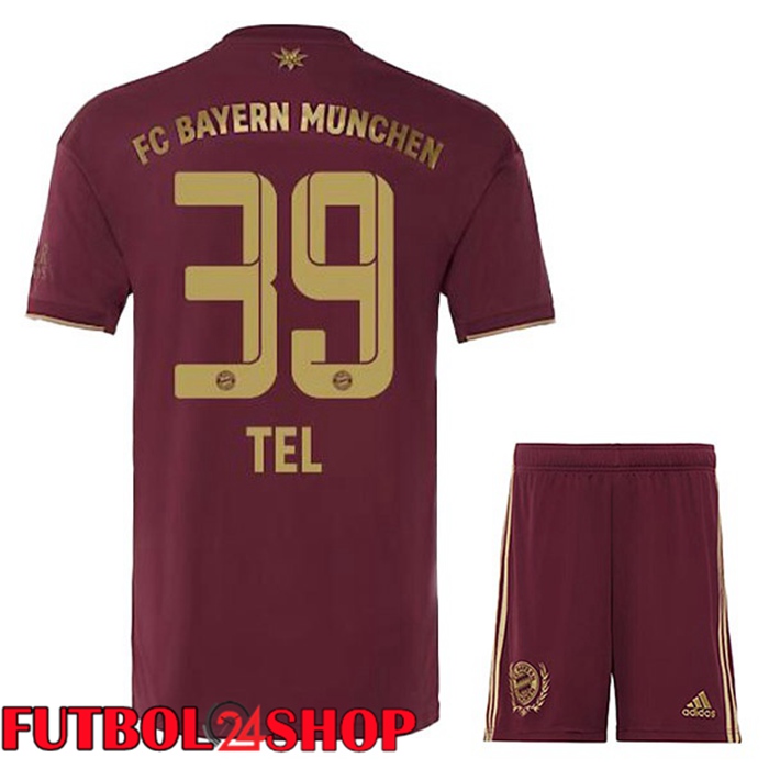 Camiseta Bayern Munich (Tel 39) Niño Edición Especial Rojo 22/23