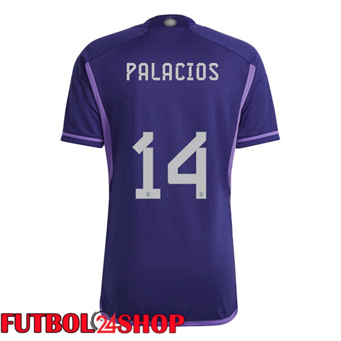 Segunda Camiseta Argentina (PALACIOS 14) Purpura 22/23
