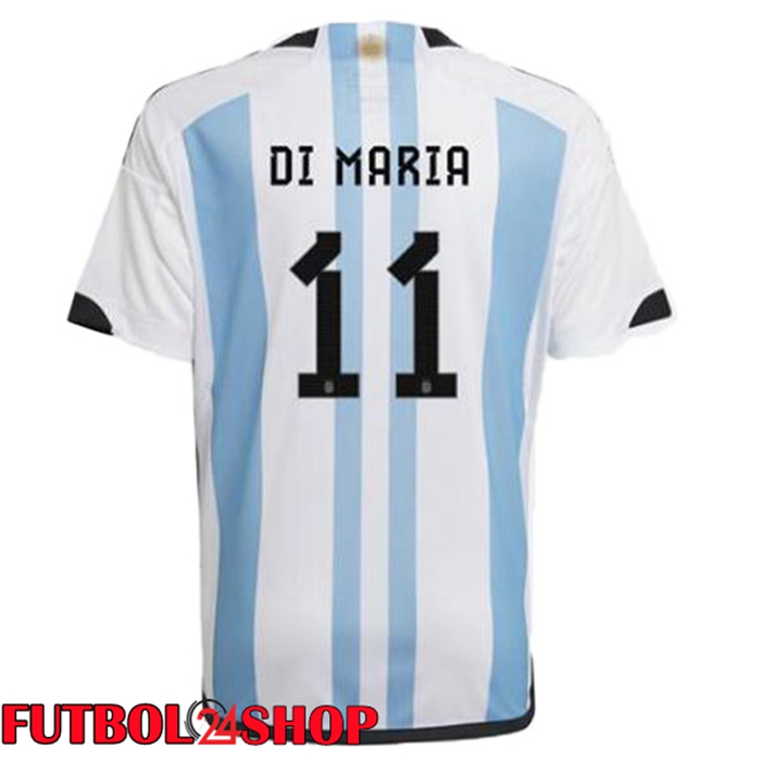 Camisetas De Futbol Argentina (DI MARIA 11) Primera Azul Blanco 2022/2023